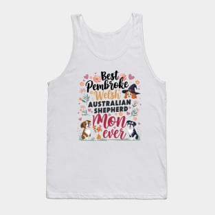 Best Australian mom Ever Gift Aussie Dog Mom Australian Shepherd Tank Top